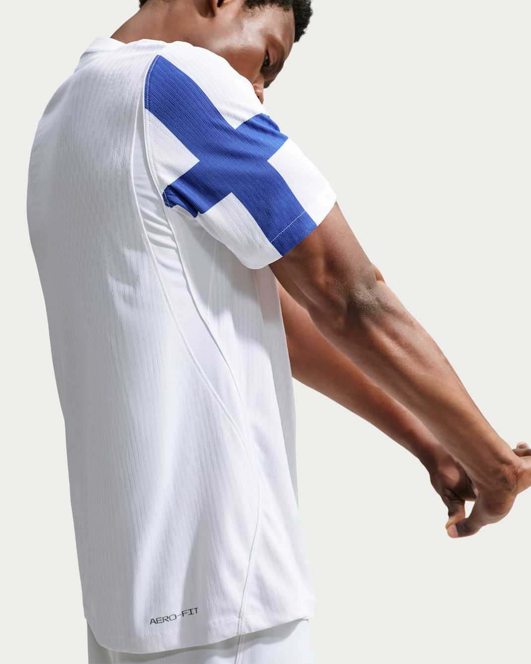 Finland 2026 Match Home Men's Nike Aero-FIT Soccer Authentic Jersey