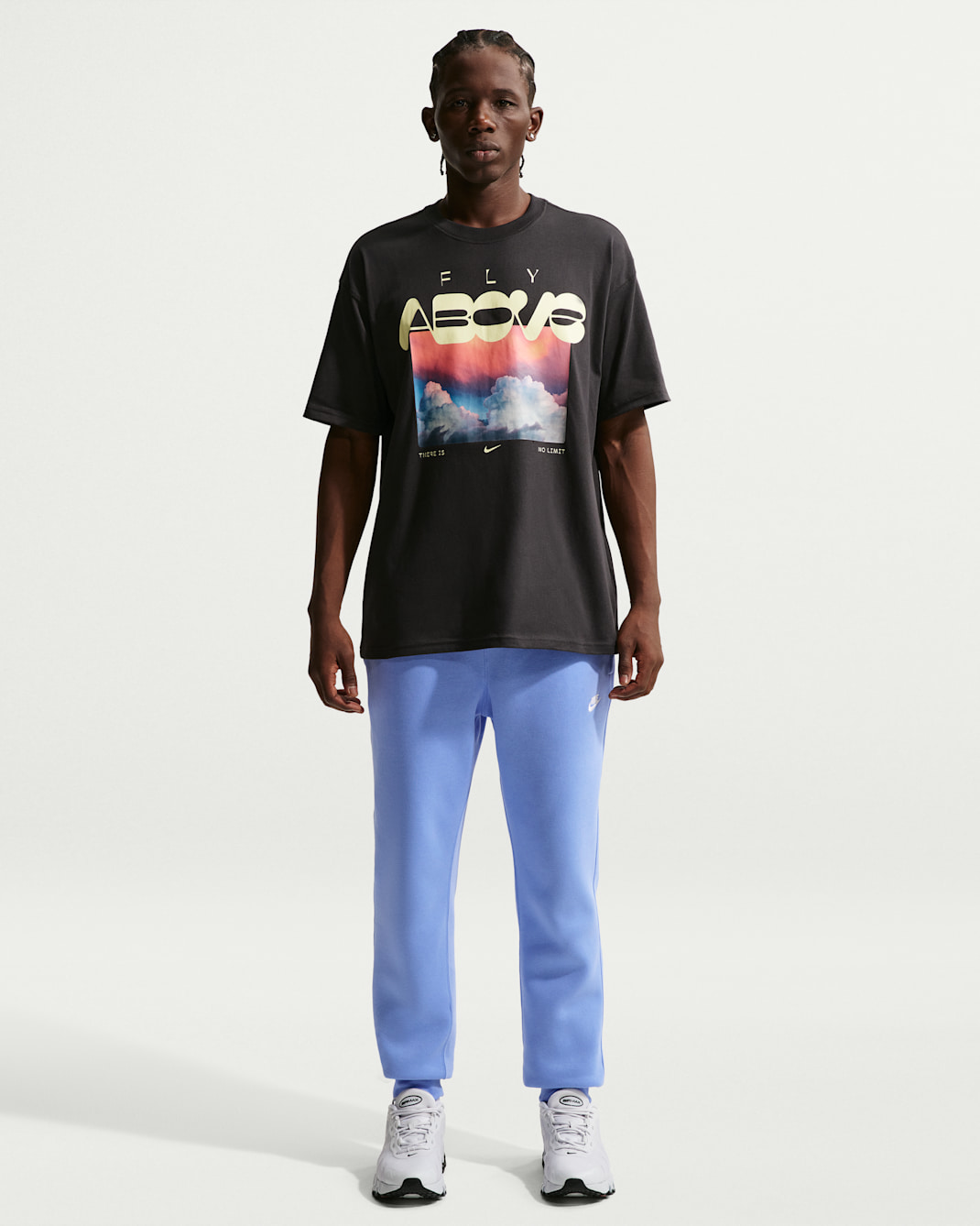 Nike Sportswear Club-joggers til mænd - Royal Pulse/Royal Pulse/hvid