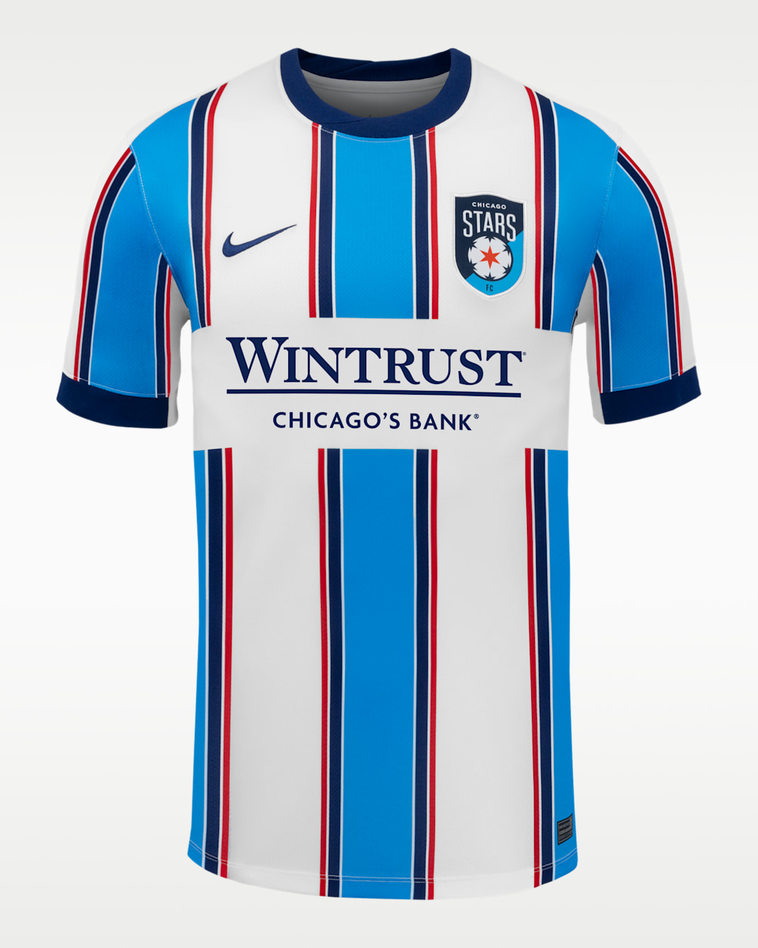 Chicago Stars Stadium Edition Men's Nike Dri-FIT Replica Jersey - Blue Glow