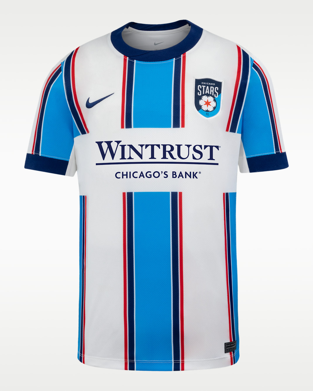 Chicago Stars Stadium Edition Big Kids' Nike Dri-FIT Replica Jersey - Blue Glow