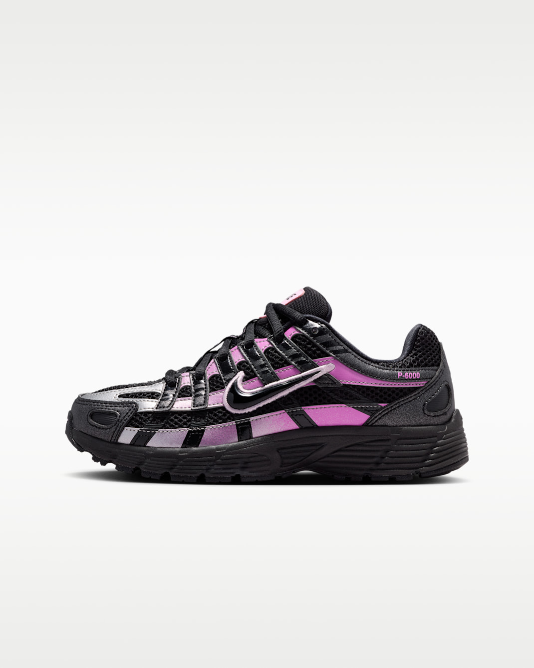 Nike P-6000 SE cipő nagyobb gyerekeknek - Fekete/Pink Foam/Playful Pink/Fekete