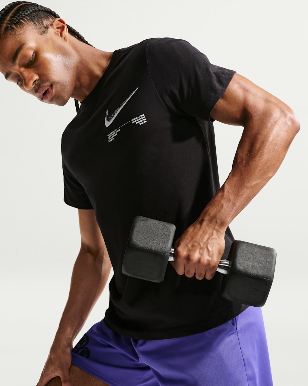 Nike Men's Dri-FIT T-Shirt - Black