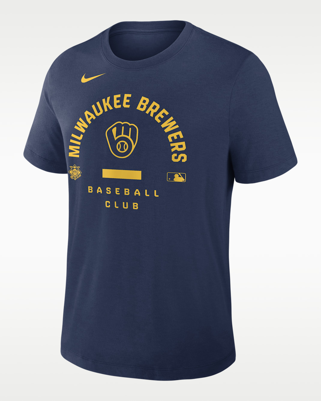 Milwaukee Brewers Authentic Collection Early Work Men's Nike Dri-FIT MLB T-Shirt - Navy