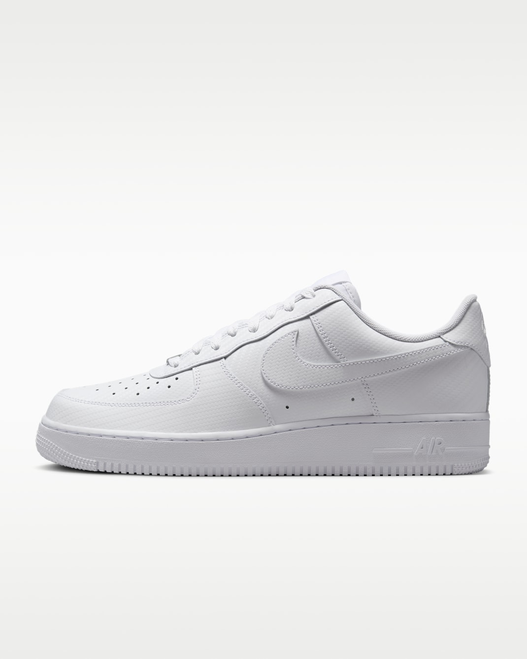 Nike Air Force 1 '07 Texture Men's Shoes - White/White