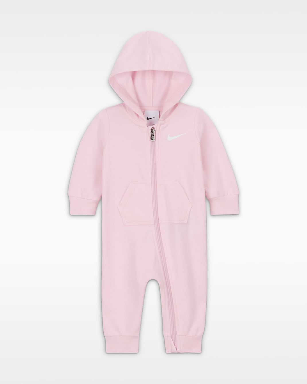 Nike Baby Essentials Baby Hooded Coverall - Pink Foam