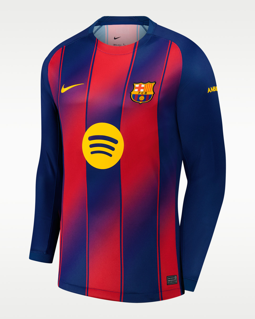 Lamine Yamal Barcelona 2025/26 Stadium Home Men's Nike Dri-FIT Soccer Jersey - Navy