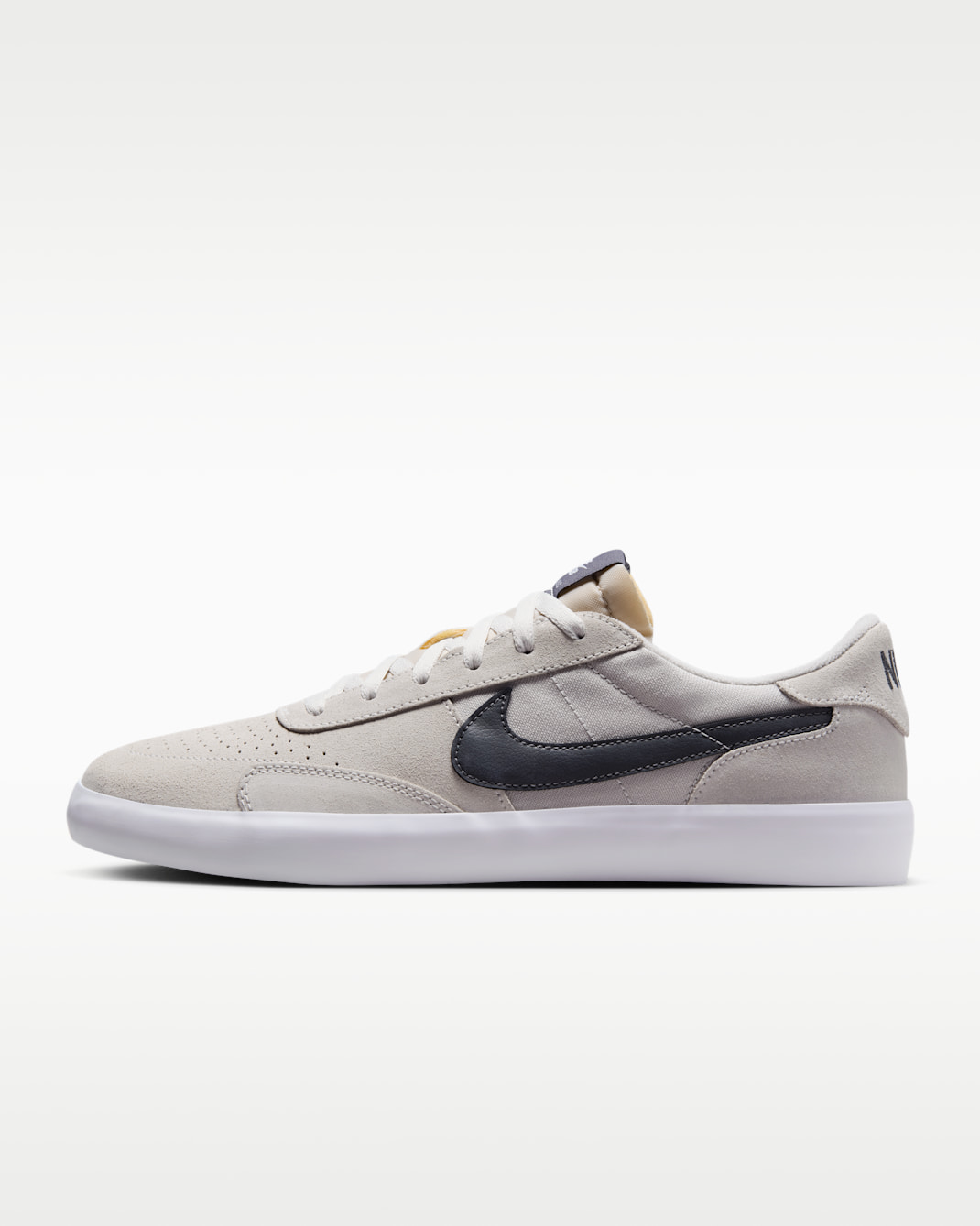 Nike SB Heritage Vulc Skate Shoes - Vast Grey/Vast Grey/White/Iron Grey