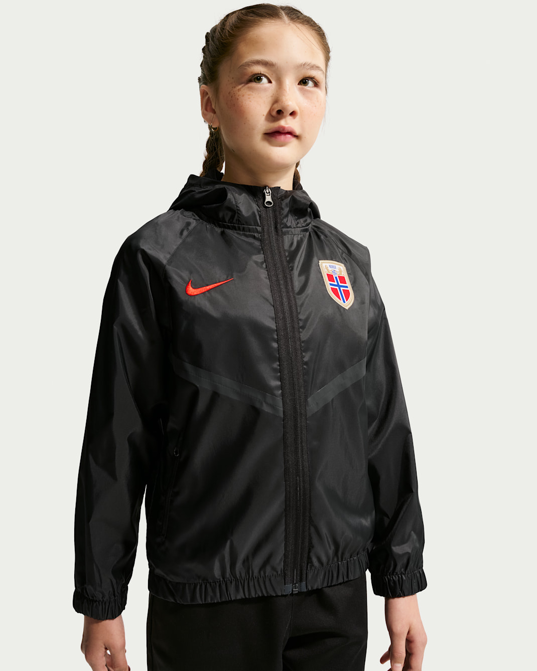Norway Big Kids' Nike Dri-FIT Soccer Anthem Jacket