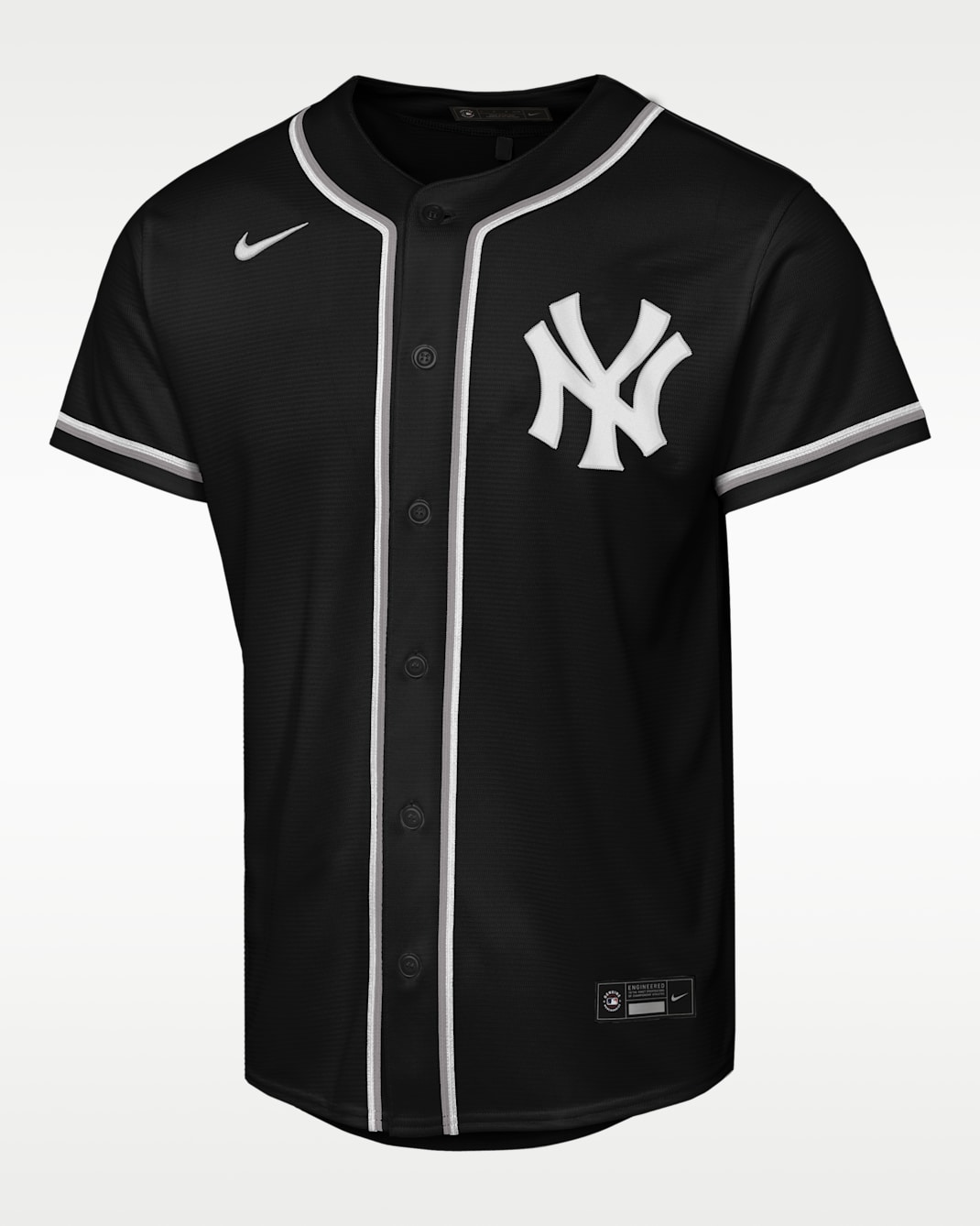 Jersey Nike de la MLB Replica Fashion para niños talla grande Aaron Judge New York Yankees - Negro