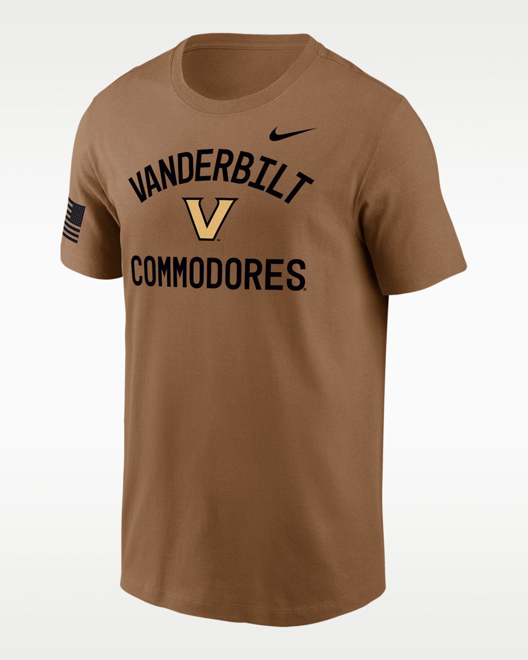 Vanderbilt Commodores Men's Nike Dri-FIT College T-Shirt - Brown