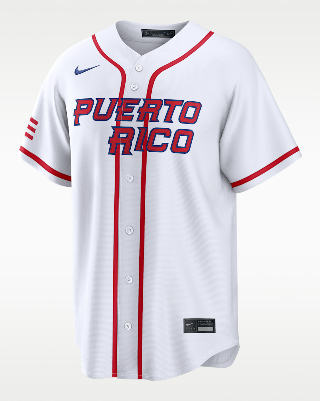 Martín Maldonado Puerto Rico National Baseball Team 2026 World Baseball Classic Men's Nike Stadium Jersey - White
