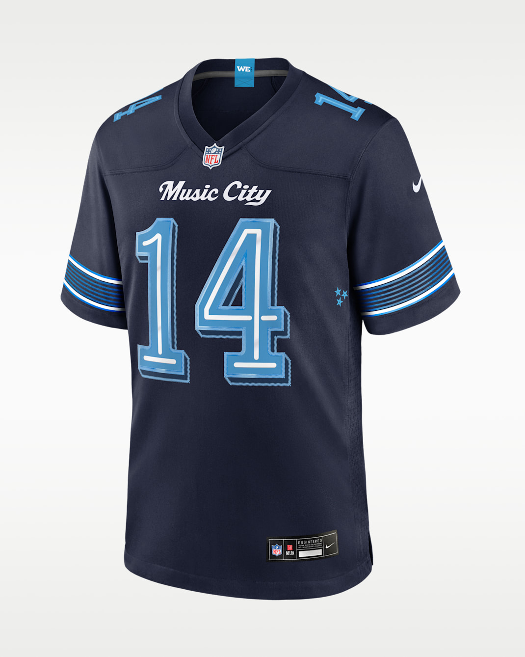 Carnell Tate Tennessee Titans Rivalries Collection Men's Nike NFL Game Jersey - Navy