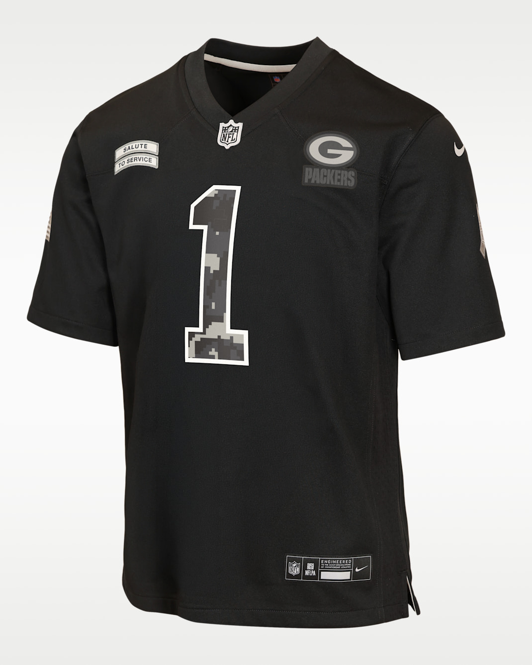 Micah Parsons Green Bay Packers Salute to Service Big Kids' Nike NFL Game Jersey - Black