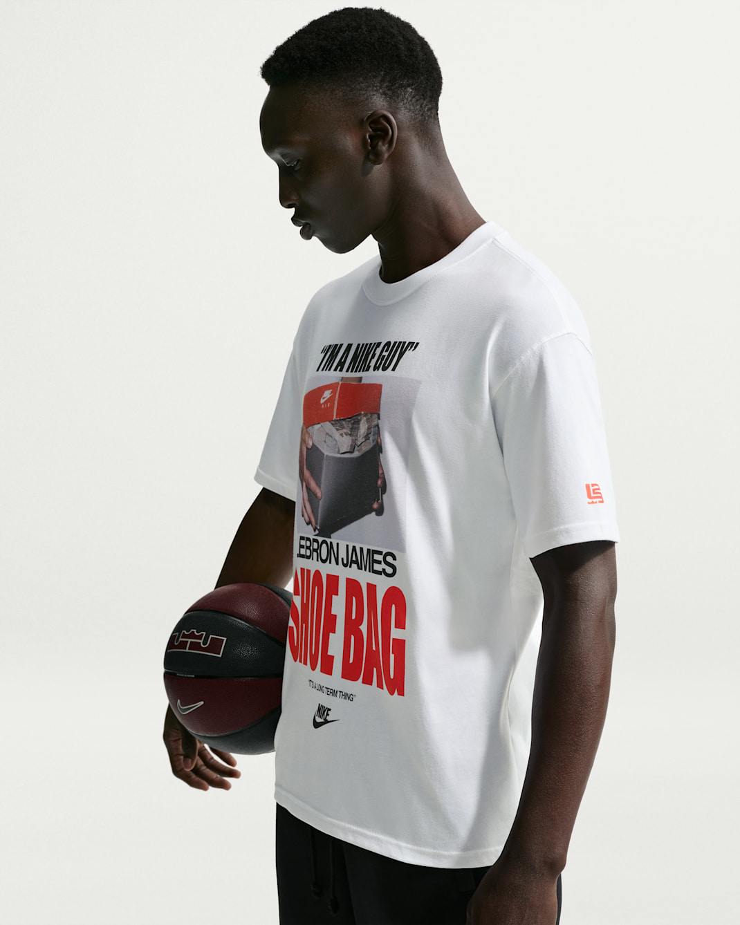 LeBron "Shoe Bag" Nike Men's Basketball T-Shirt