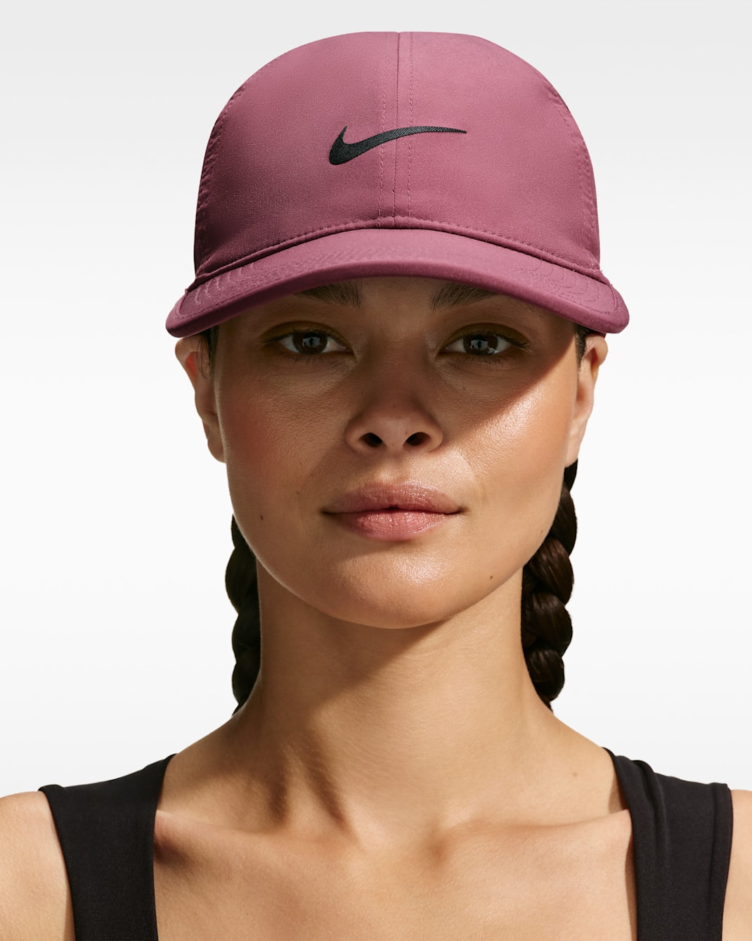 ナイキ Dri-FIT クラブ アンストラクチャード フェザーライト キャップ - ピンクスモーク/ブラック
