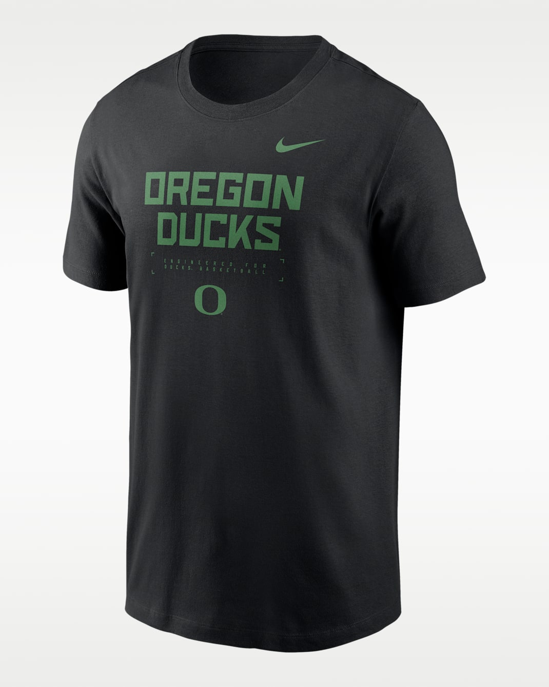 Playera universitaria Nike Dri-FIT para hombre Oregon Courtside Basketball - Negro