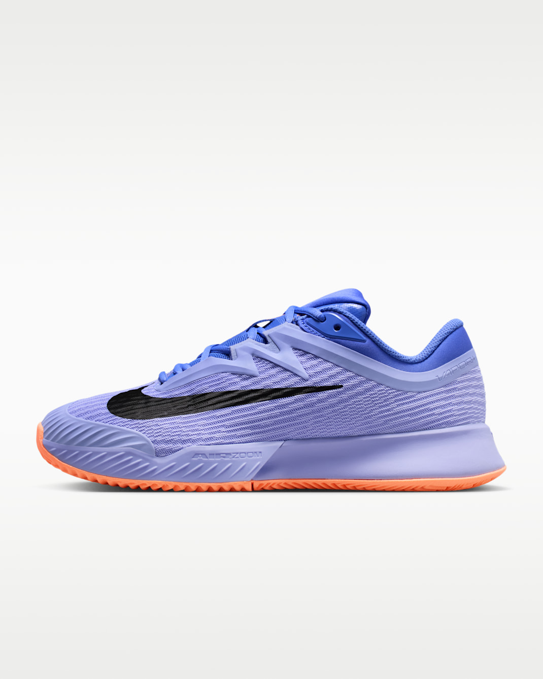 Nike Vapor Pro 3 Women's Clay Court Tennis Shoes - Light Thistle/Sapphire/Orange Pulse/Black