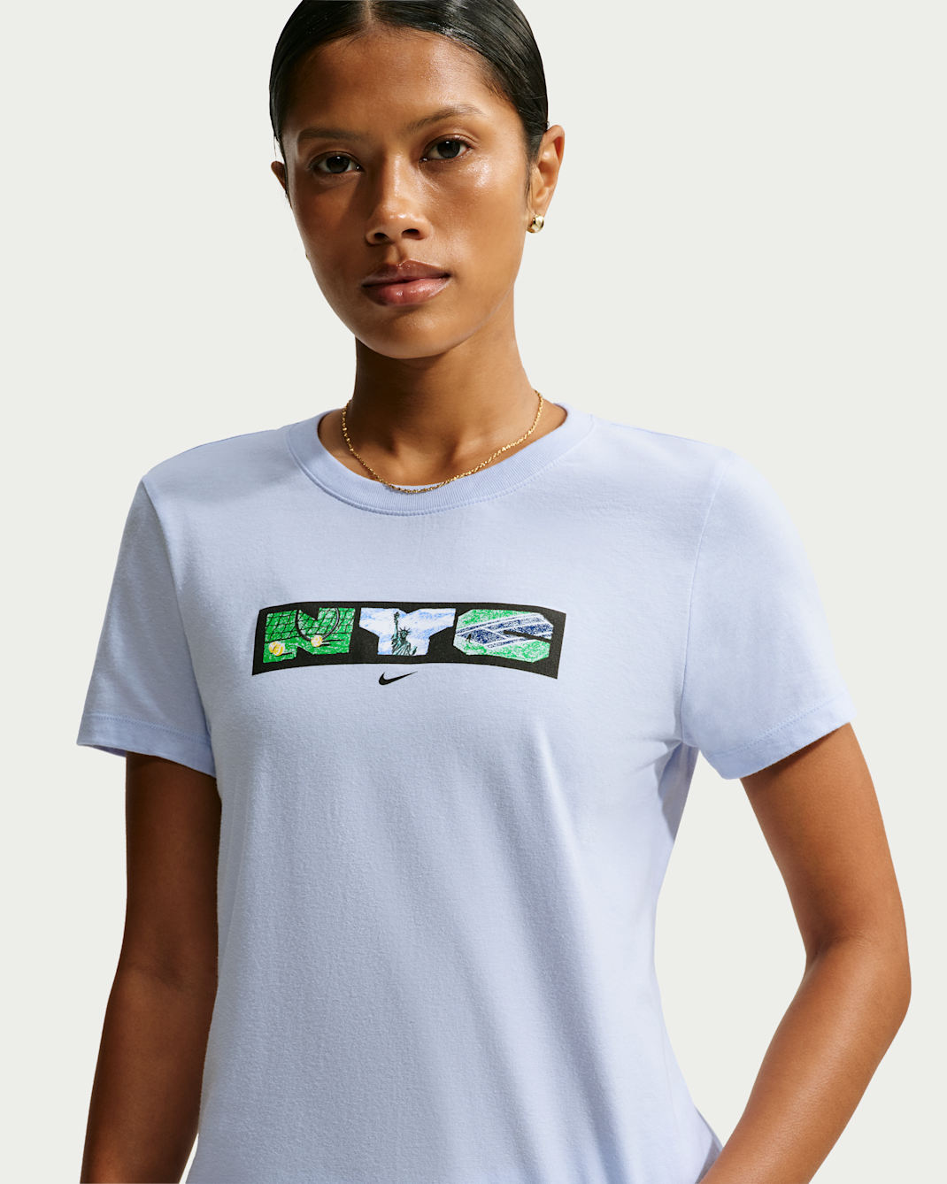 NikeCourt Women's Tennis T-Shirt - Hydrogen Blue