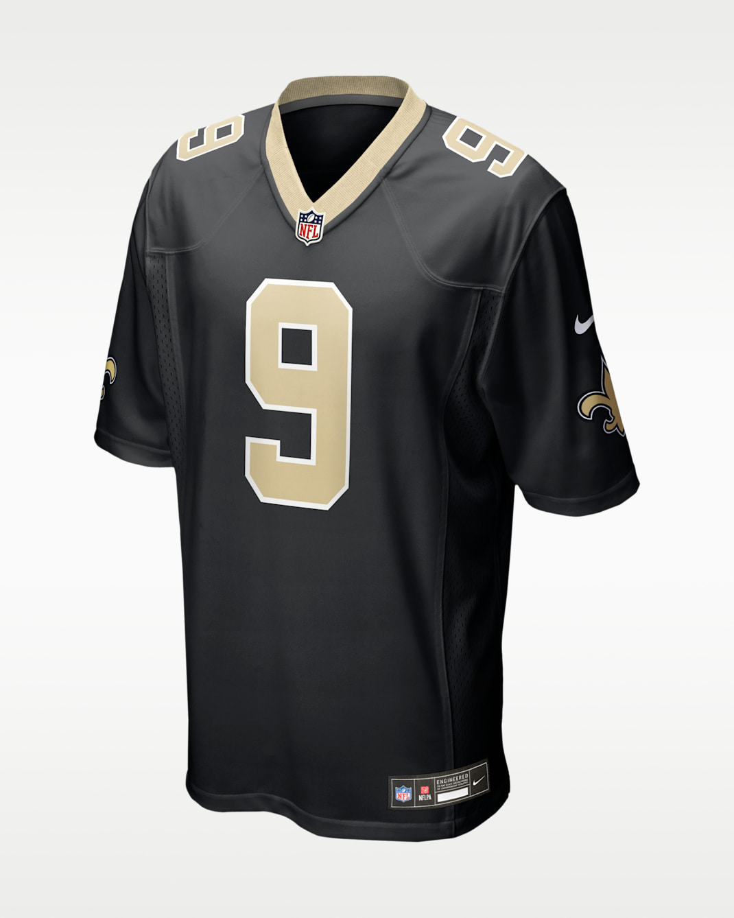 Drew Brees New Orleans Saints Retired Men's Nike NFL Game Jersey - Black