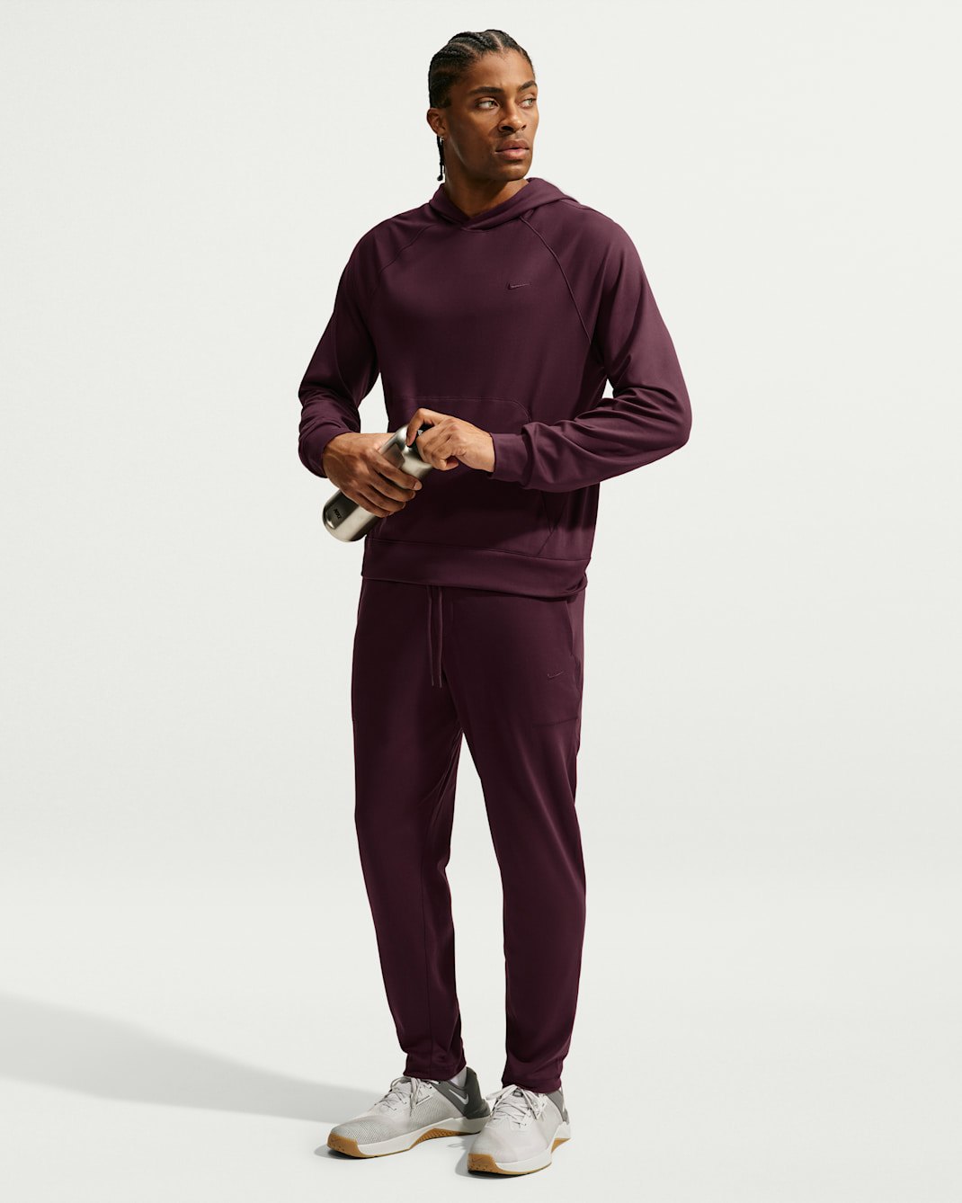 Nike Primary NanoKnit Men's Dri-FIT UV Protection Performance Pants - Burgundy Crush/Burgundy Crush