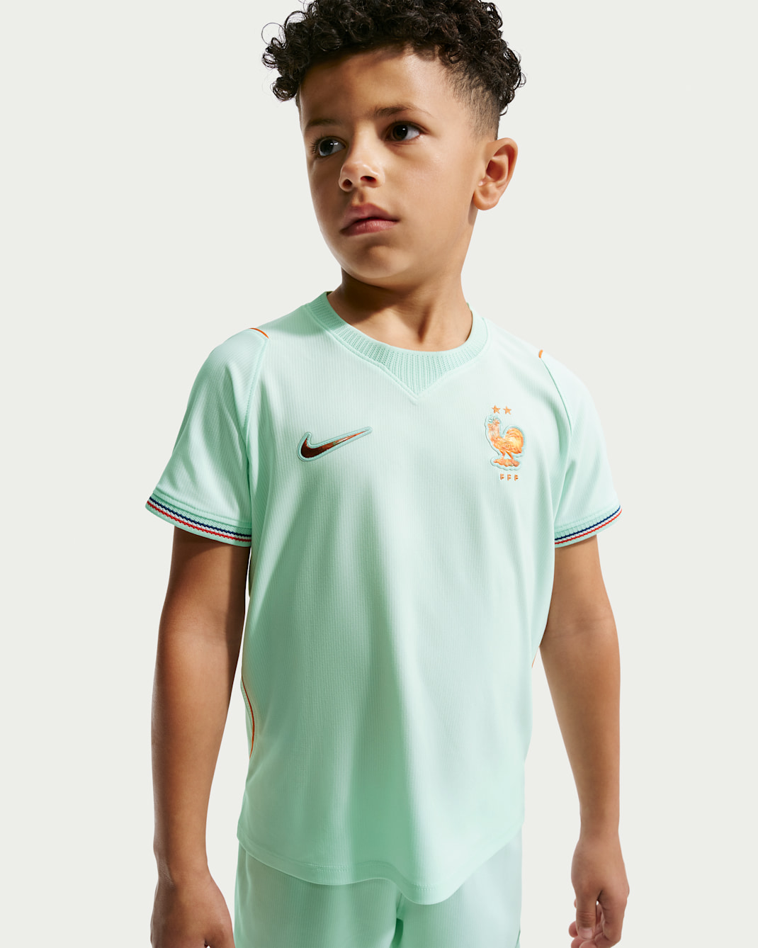 FFF 2026 Stadium Away Little Kids' Nike Soccer Replica 3-Piece Kit
