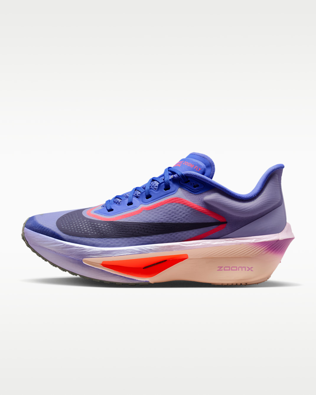 Nike Zoom Fly 6 Women's Road Racing Shoes - Violet Mist/Hot Lava/Bright Violet/Purple Dynasty