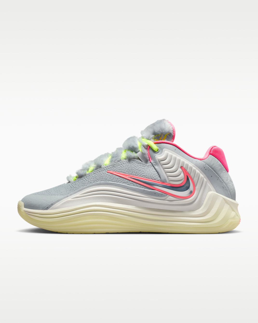 Giannis Freak 7 "Shapeshift" EP Basketball Shoes - Wolf Grey/Smoke Grey/Digital Pink/Metallic Silver