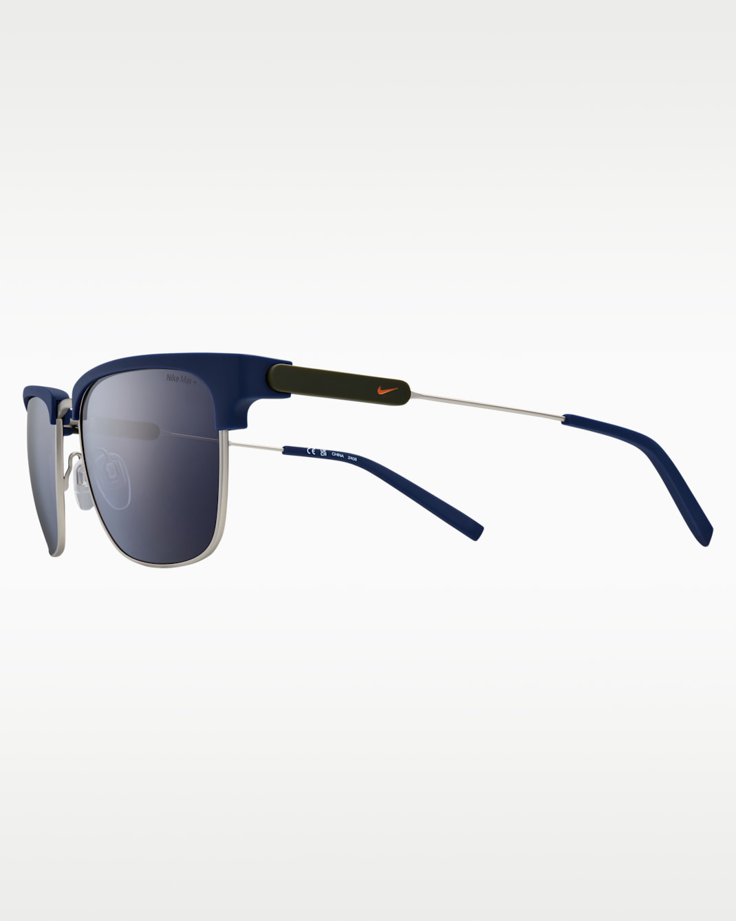Nike Essence Groove Sunglasses - Blue Void/Blue/Safety Orange