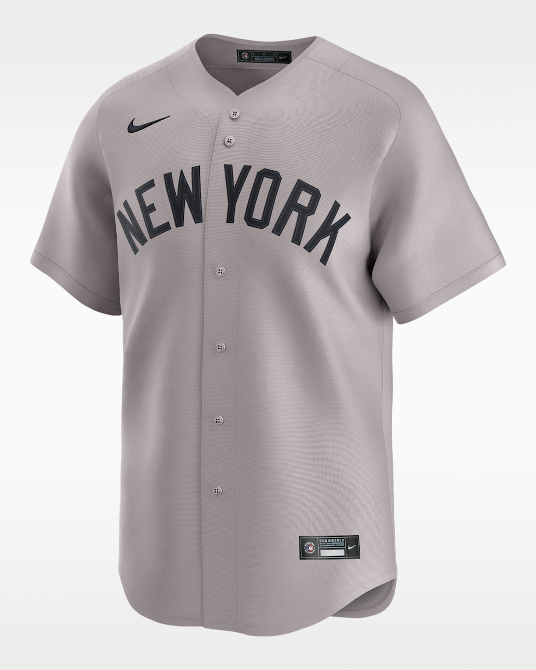 Jersey Nike Dri-FIT ADV de la MLB Limited para hombre New York Yankees - Gris atmósfera