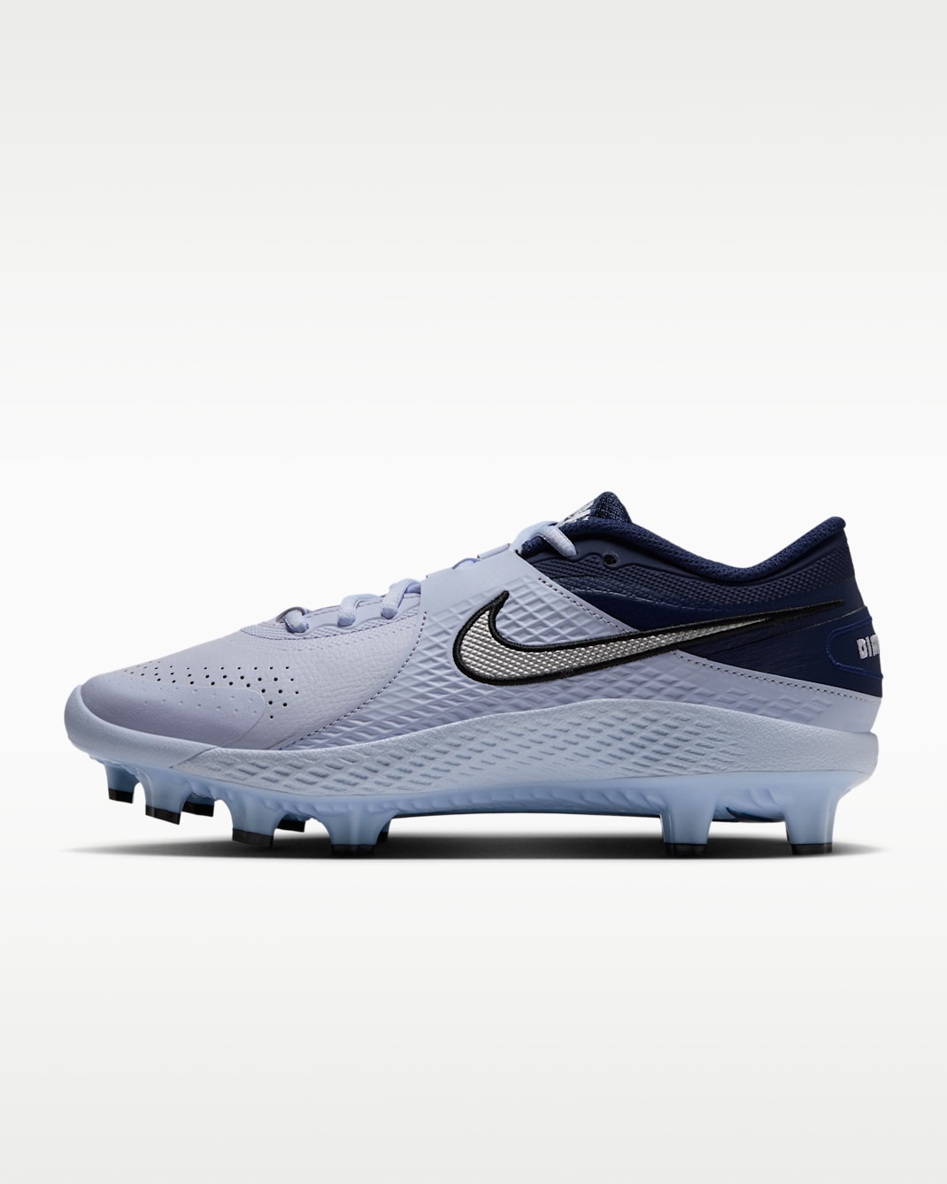 Nike Diamond Gamer MCS Women's Softball Cleats - Palest Purple/Midnight Navy/Metallic Silver
