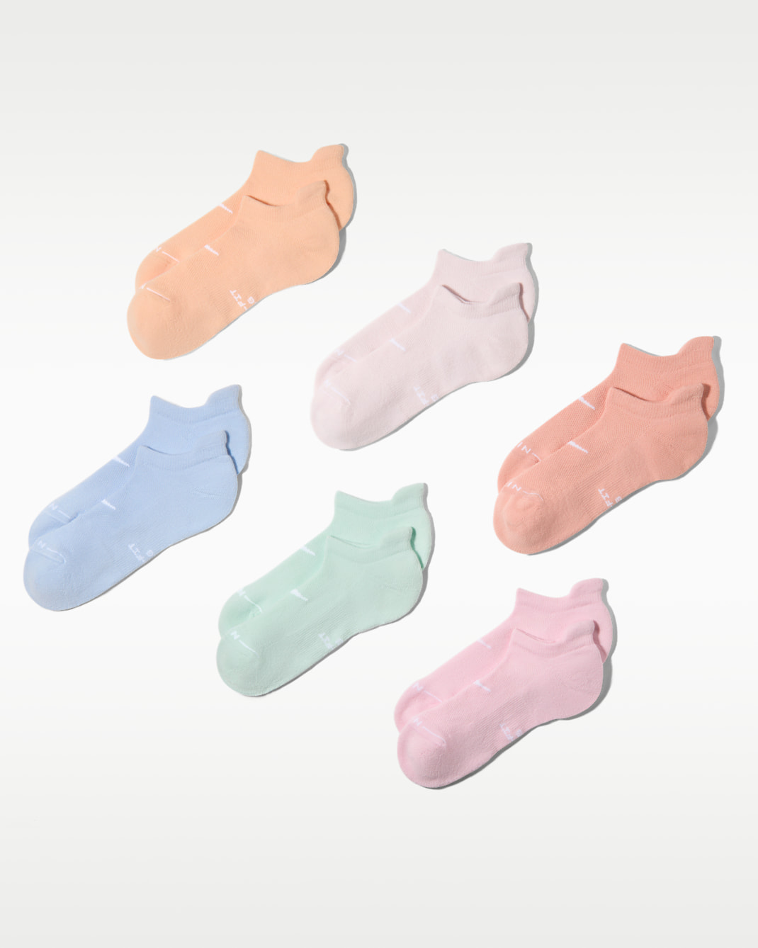 Nike Everyday Elevated No-Show Socks (6 Pairs) - Multi-Color