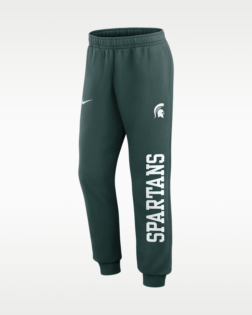 Joggers universitarios Nike para hombre Michigan State Primetime Club - Verde