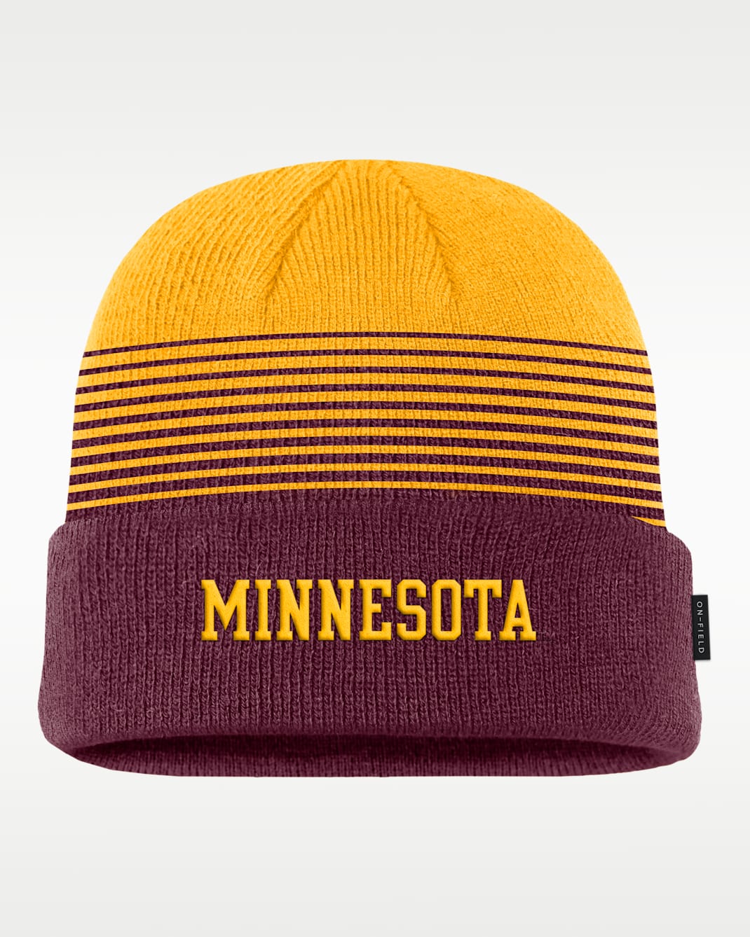 Minnesota Sideline Terra Men's Nike College Cuffed Beanie - Deep Maroon