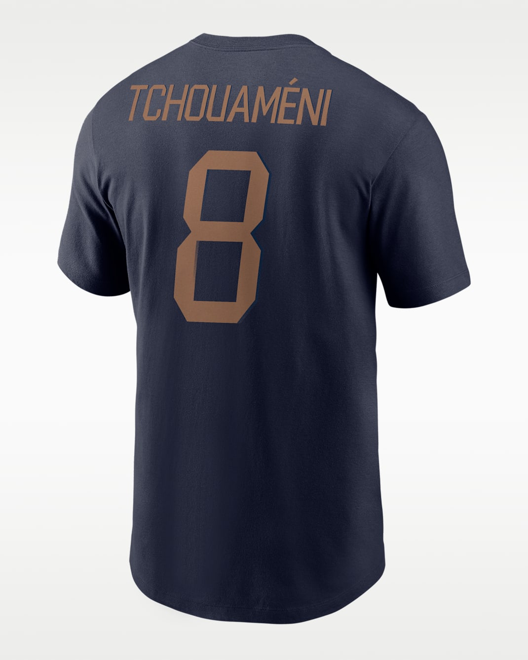 Aurélien Tchouaméni FFF Men's Nike Soccer T-Shirt - College Navy