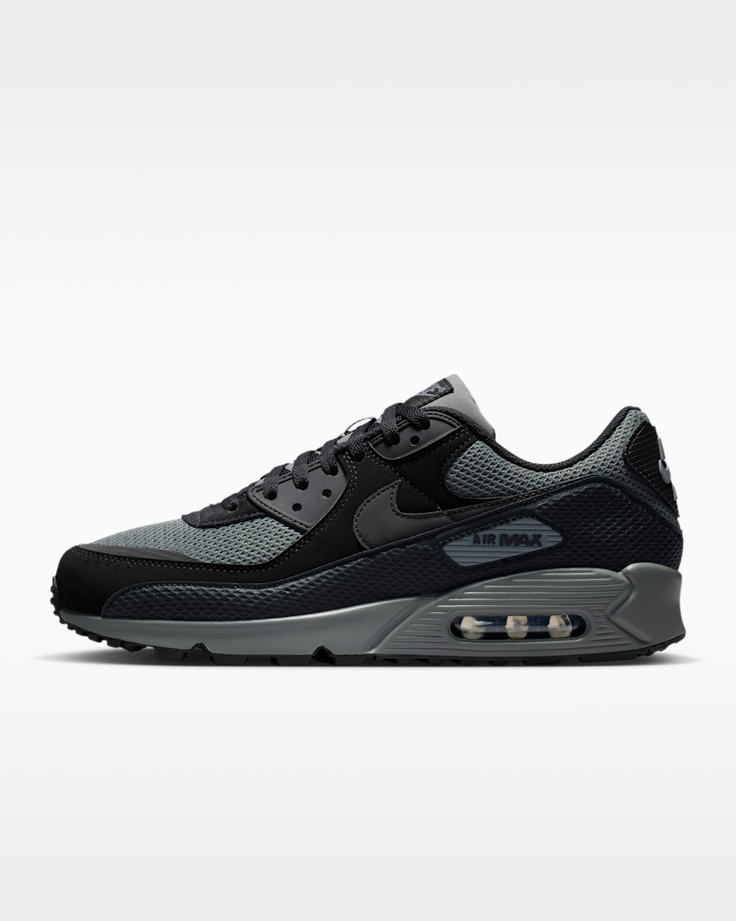 Nike Air Max 90 Premium Men's Shoes - Black/Iron Grey/Cool Grey/Black