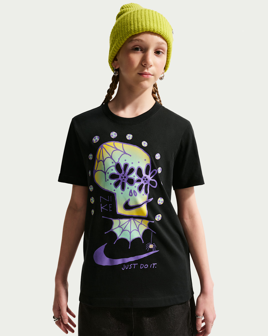 Nike Sportswear Big Kids' T-Shirt - Black