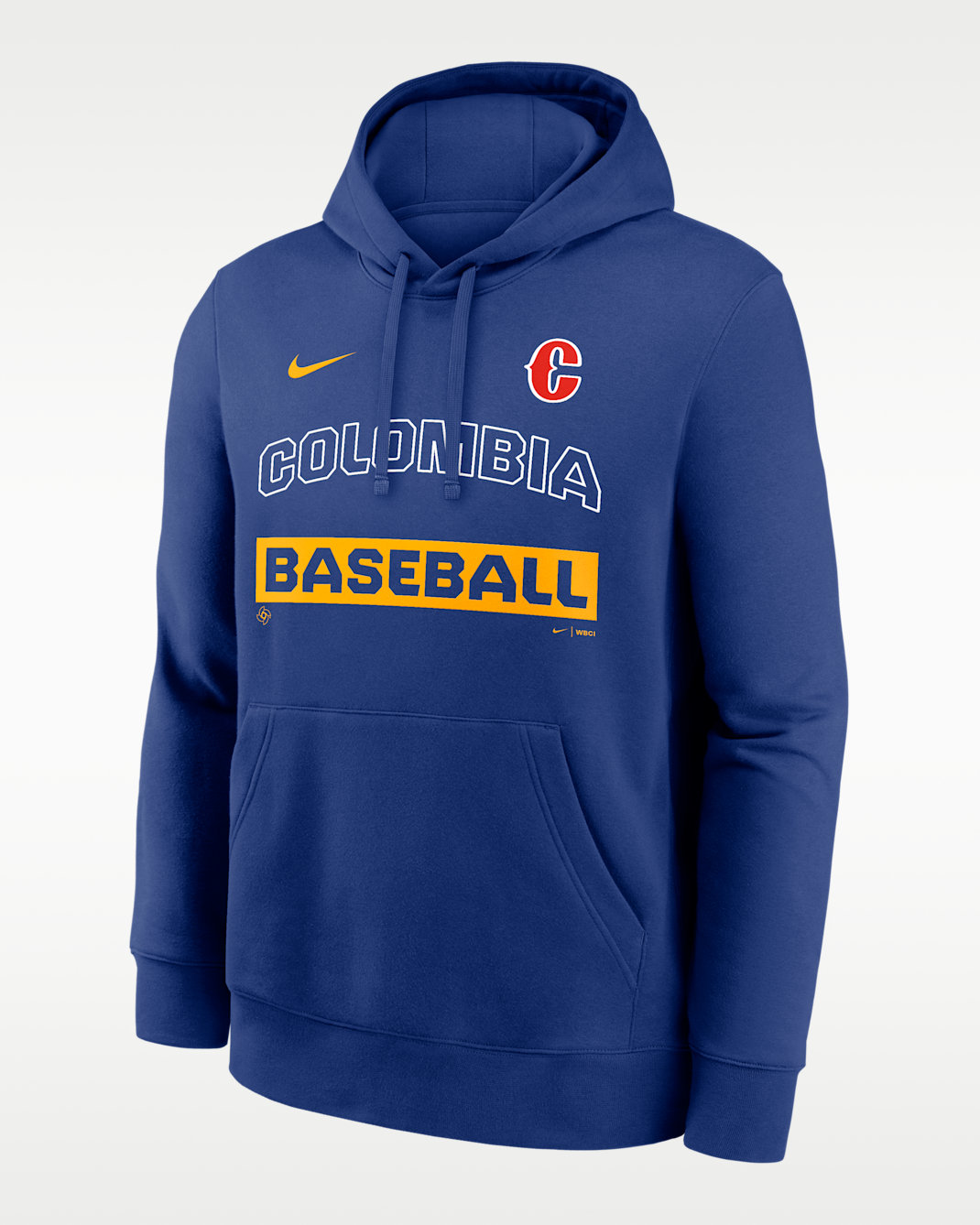 Colombia National Baseball Team 2026 World Baseball Classic Club Men's Nike Pullover Hoodie - Royal