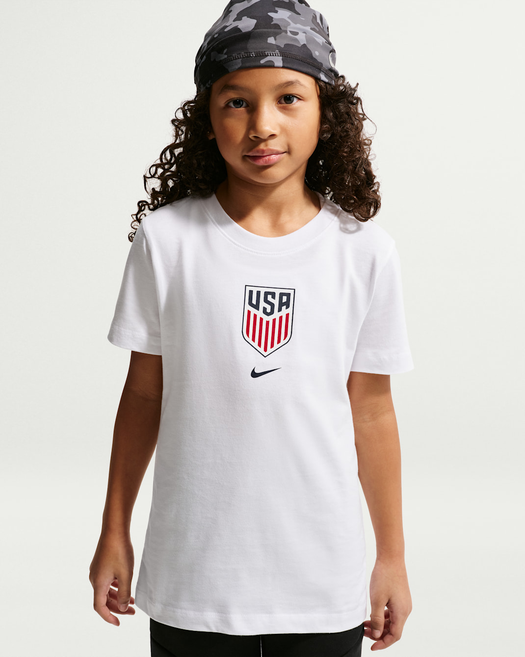 USMNT Big Kids' Nike Soccer T-Shirt - White