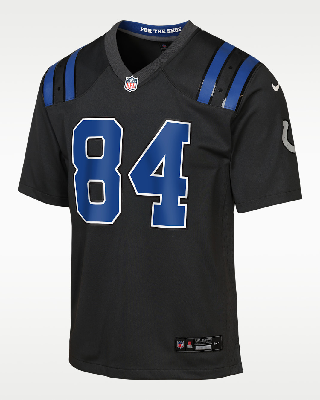 Jersey Nike de la NFL Game para niños grandes Tyler Warren Indianapolis Colts Rivalries Collection - Negro