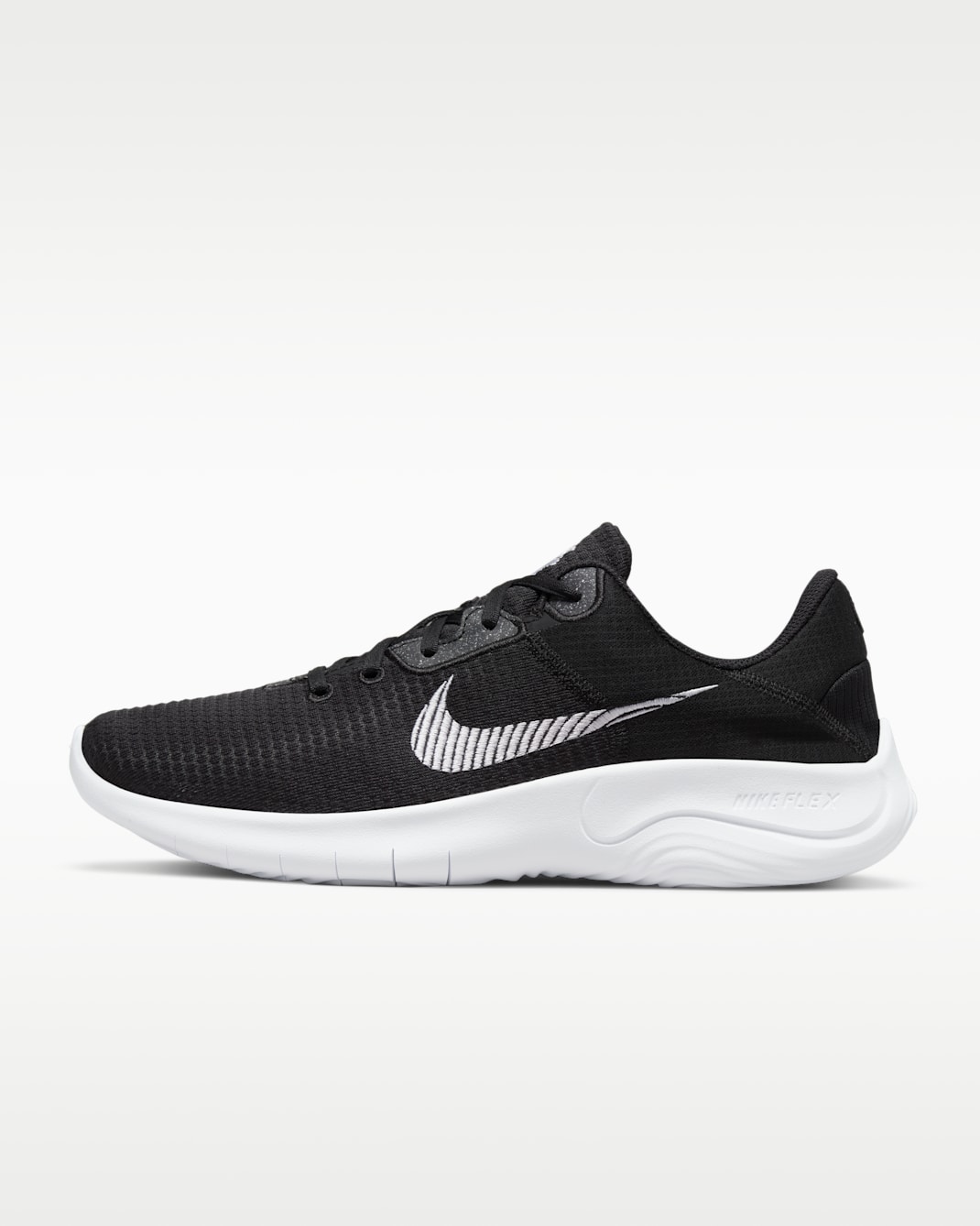 Nike Flex Experience Run 11 Men's Road Running Shoes - Black/White