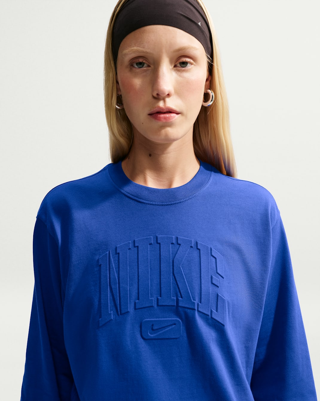 Nike Sportswear Classic Women's Loose Long-Sleeve T-Shirt - Old Royal