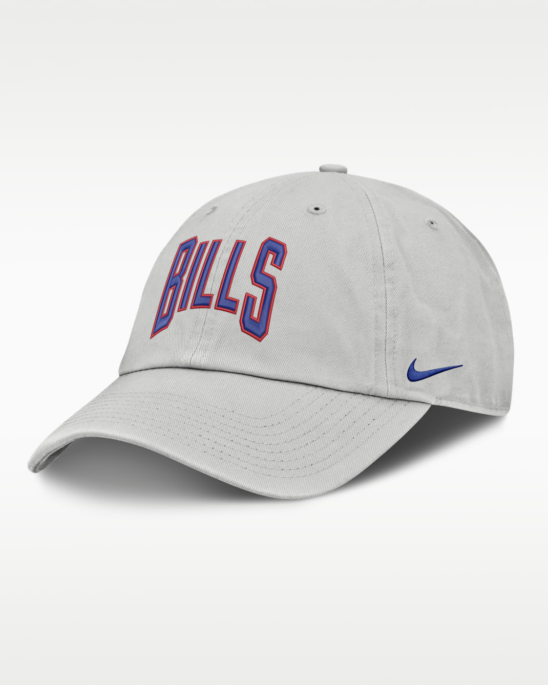 Buffalo Bills Primetime Club Arched Men's Nike NFL Adjustable Hat - Grey