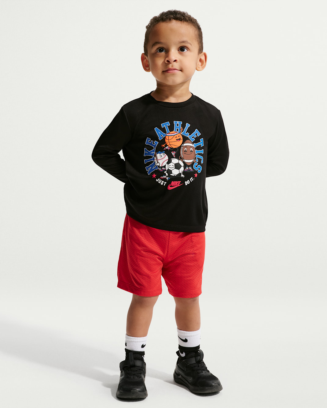 Nike Toddler Dri-FIT Graphic Long-Sleeve T-Shirt