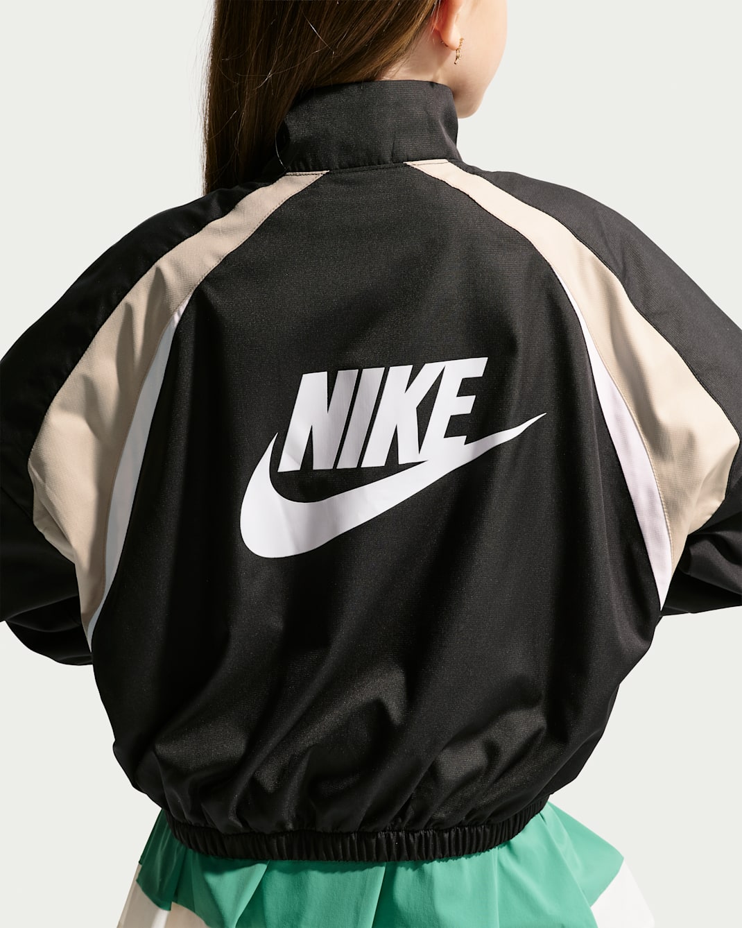 Nike Little Kids' Colorblocked Hoodless Jacket