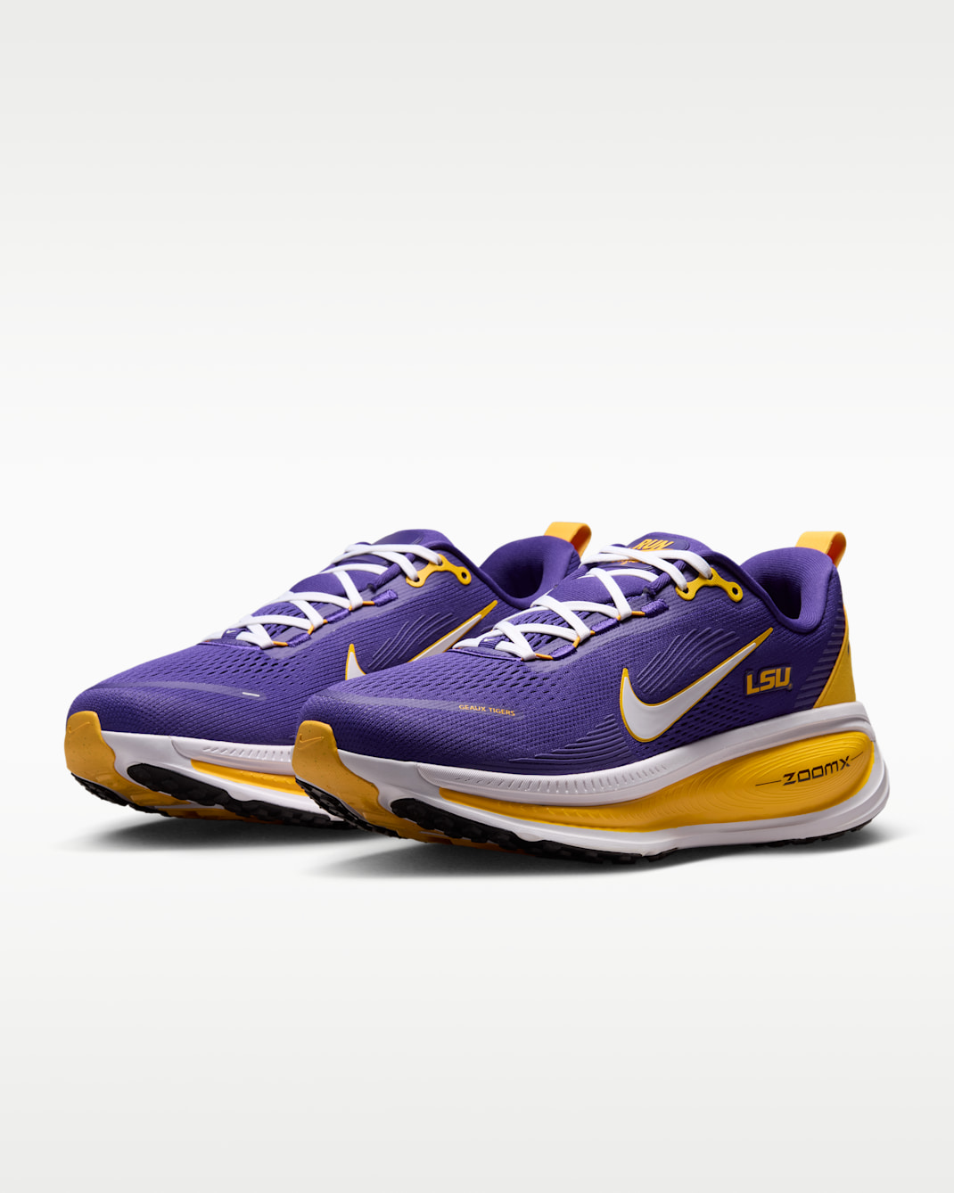 Nike College Vomero 18 (LSU) Men's Road Running Shoes