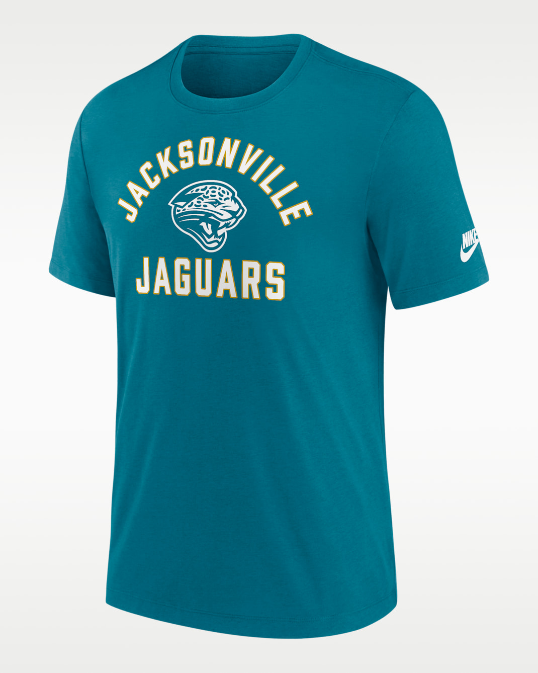 Playera Nike de la NFL para hombre Jacksonville Jaguars Favorable Timeline - Azul verdoso