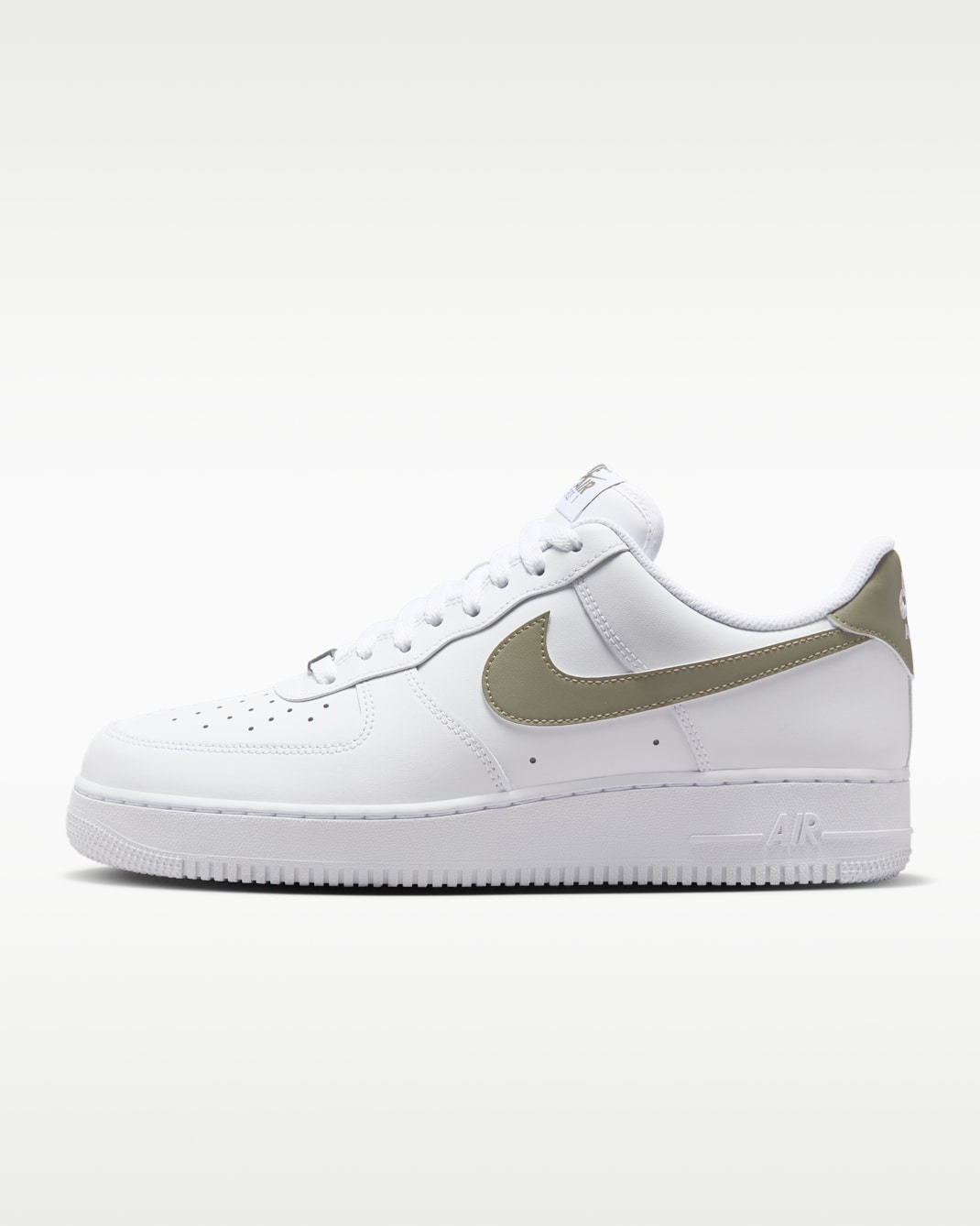 Tenis para hombre Nike Air Force 1 '07 - Blanco/Militar claro