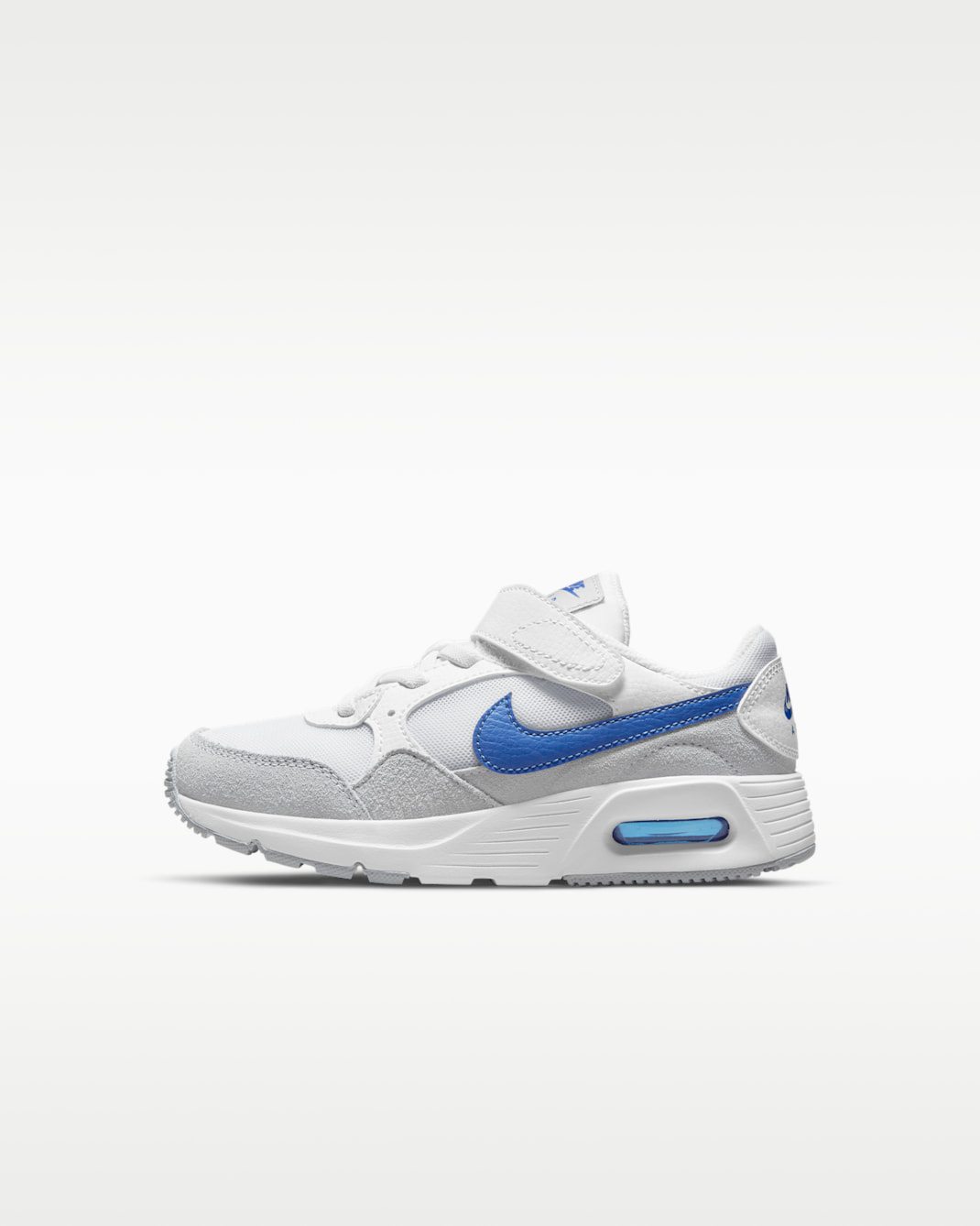 Nike Air Max SC Younger Kids' Shoes - White/Wolf Grey/Game Royal