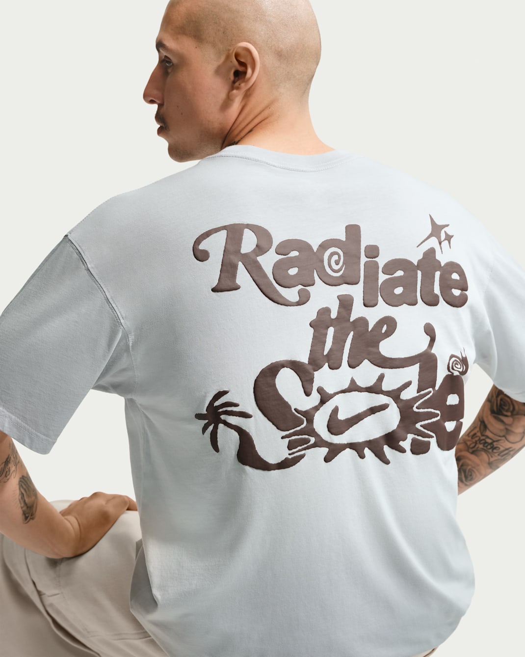 Nike Sportswear T-Shirt - Pure Platinum/Wolf Grey