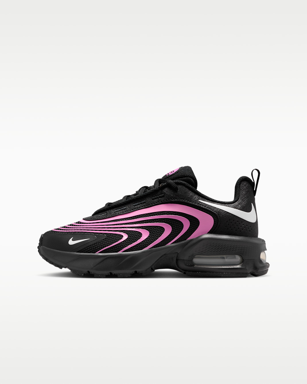 Nike Air Max Fire Big Kids' Shoes - Black/Playful Pink/White